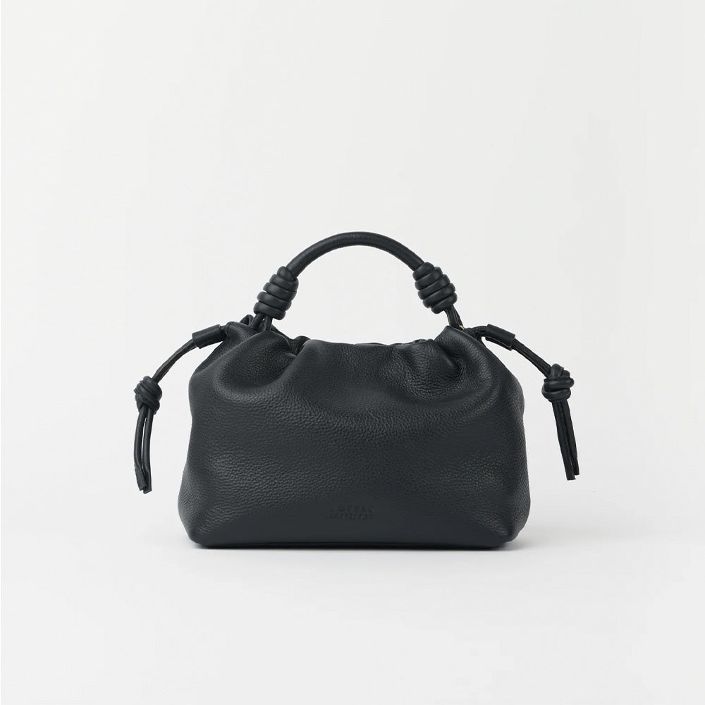 Kiki Mini Soft Grain Leather Black