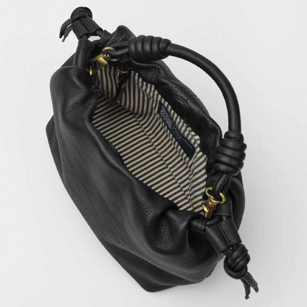Sac Kiki Mini Soft Grain Noir