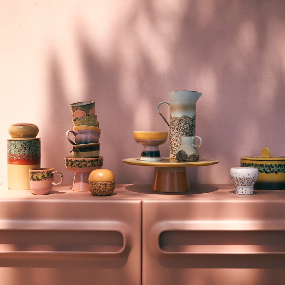 70s Ceramics Bol avec base L Lush
