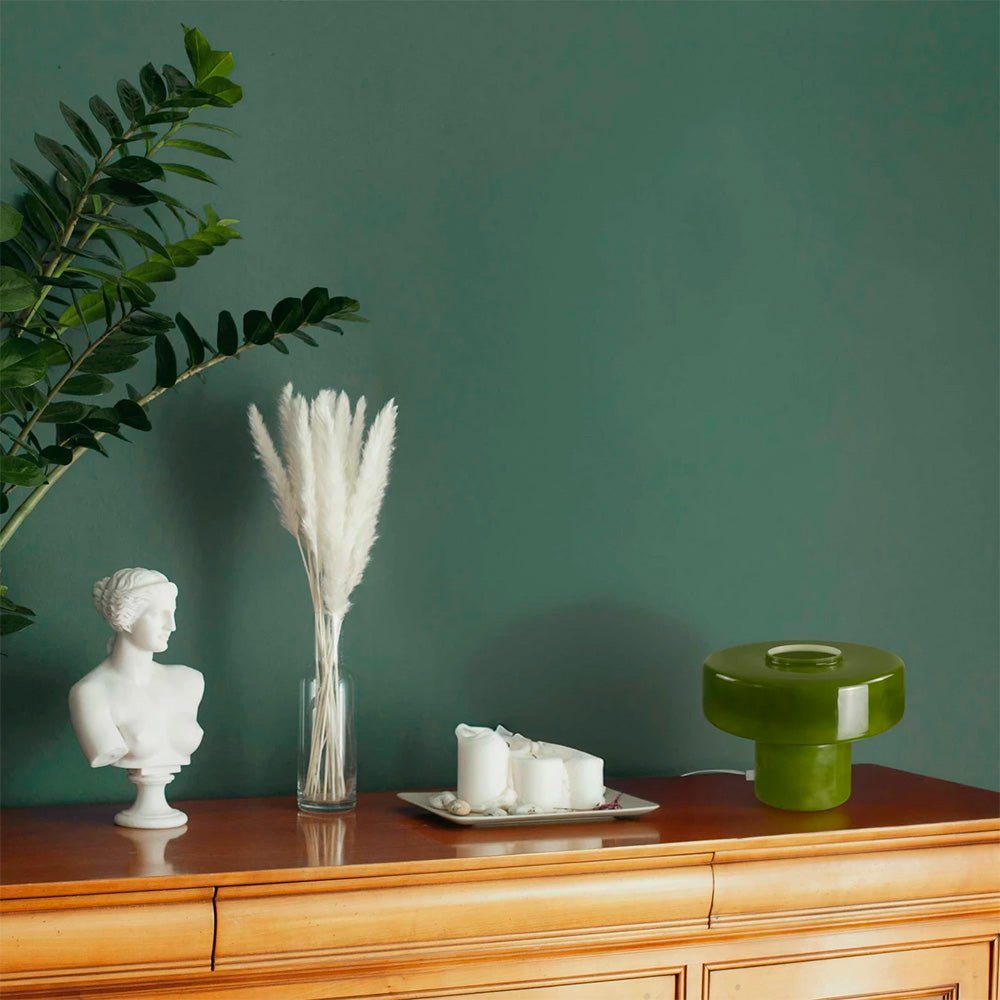 Lámpara de Mesa Foza Retro - Verde