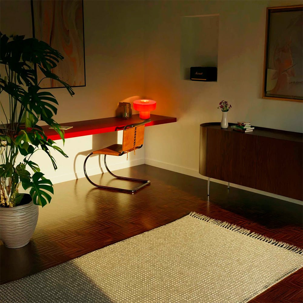 Lámpara de Mesa Foza Retro - Naranja