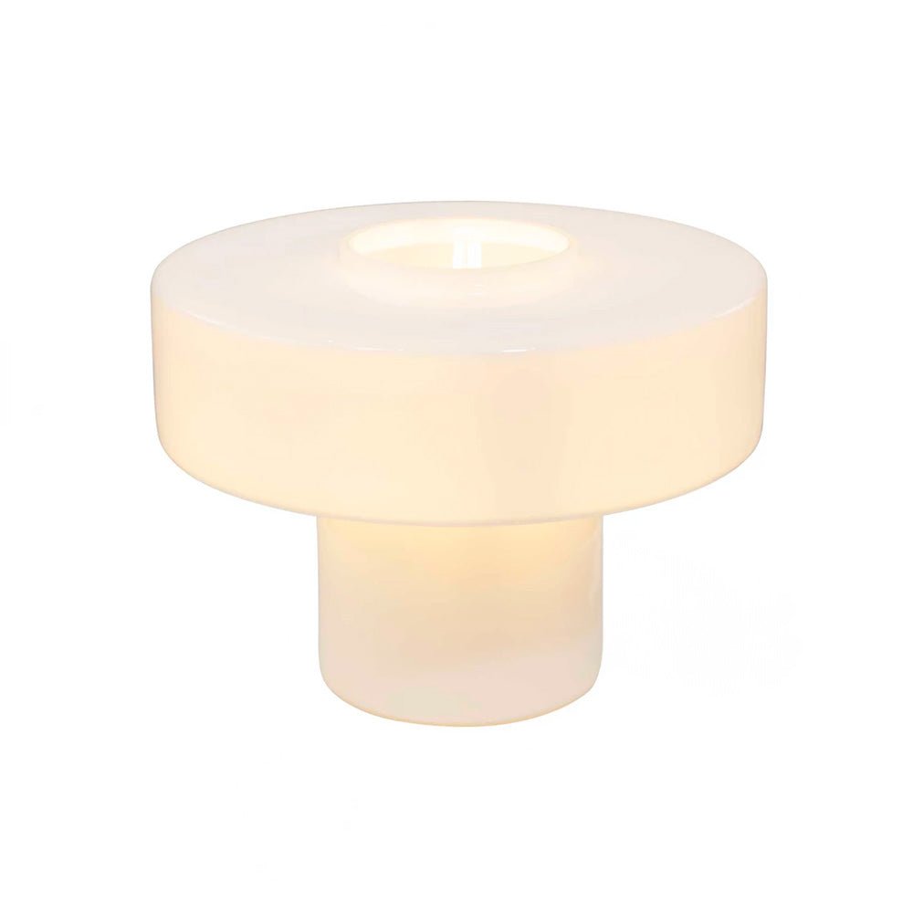 Lámpara de Mesa Foza Retro - Blanco