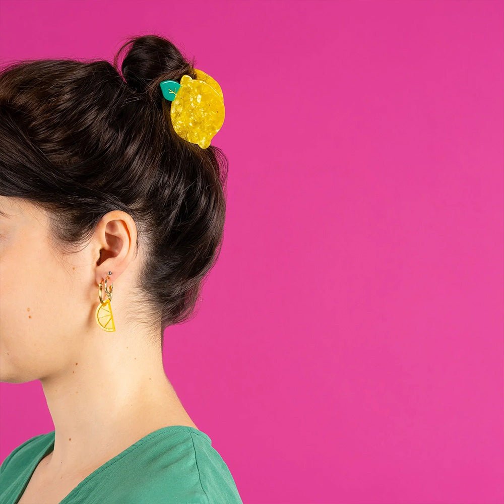 Pinza de Pelo Limón