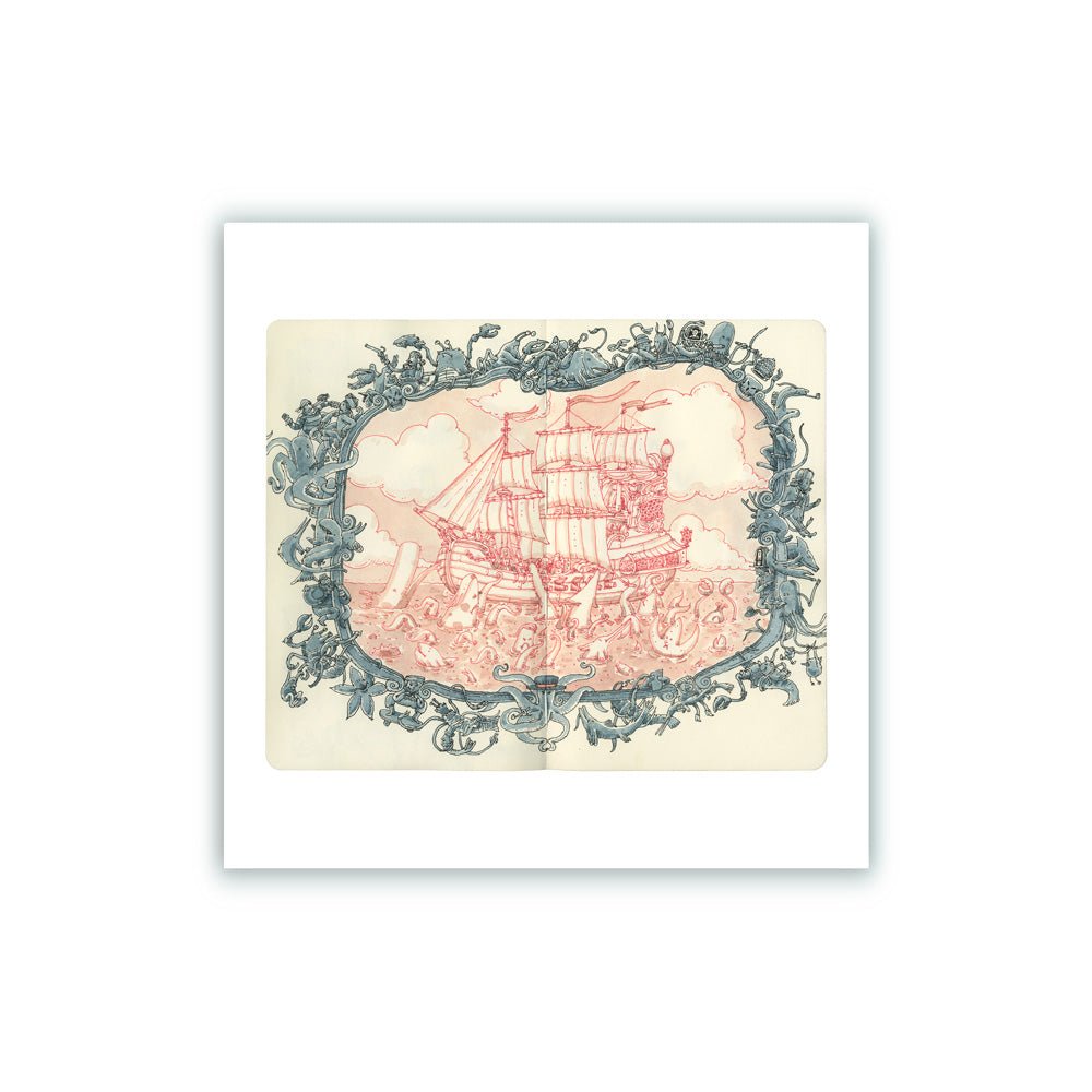 Impression giclée maritime