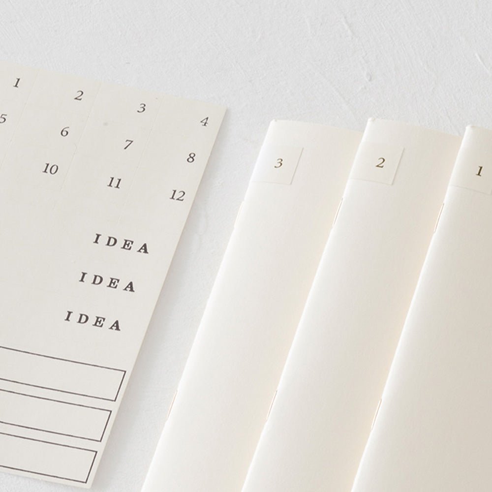 Carnet de notes léger A5 à grille MD (lot de 3)