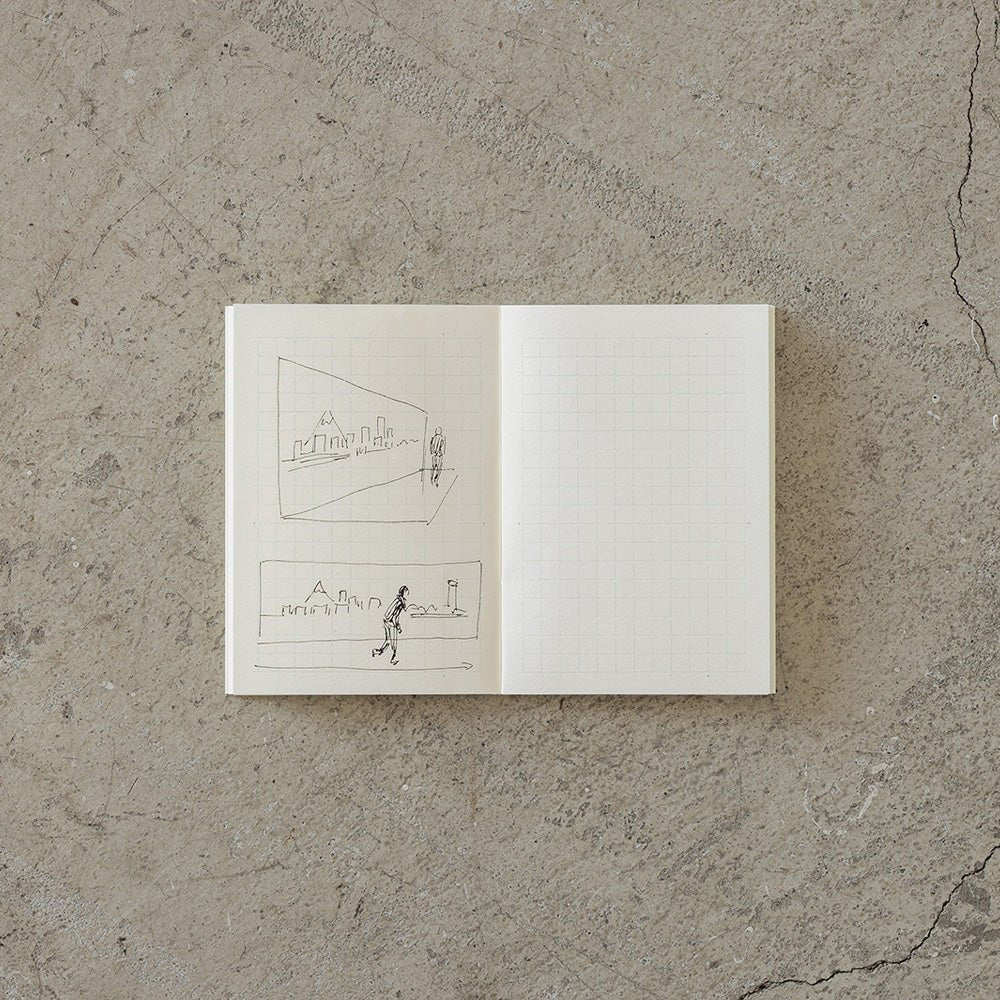 Carnet de notes léger A6 à grille MD (lot de 3)