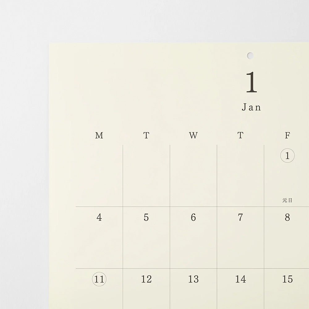 MD Calendario de Pared A3 2027