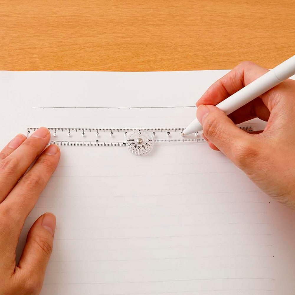 Multi Ruler 16cm Clear