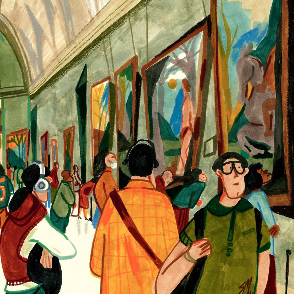 Museo del Prado Interior Impresión Giclée