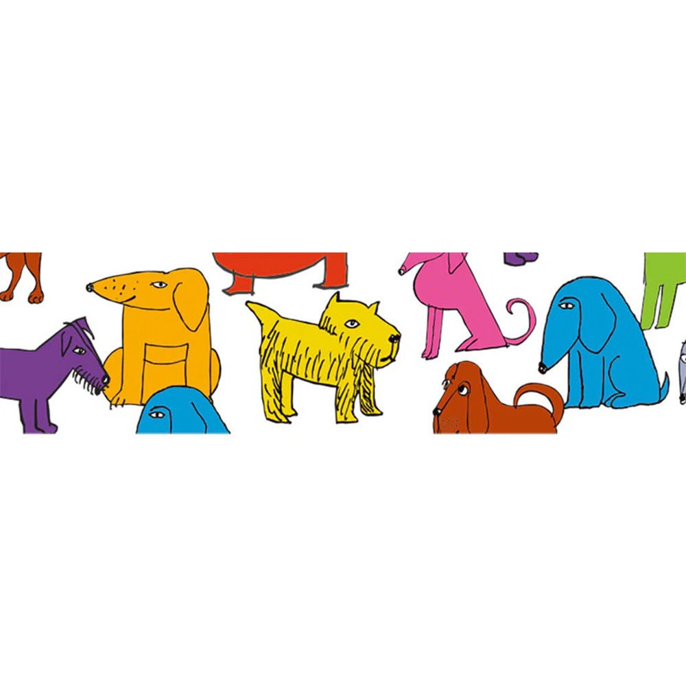 Cinta Adhesiva Colorful Dog