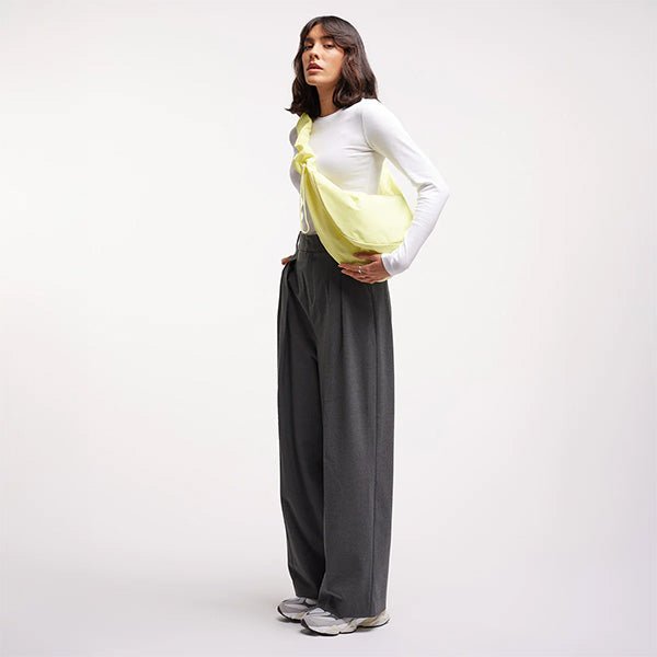 Moon Bag Ruffle Sea Lemon