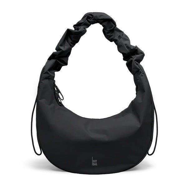 Sac Moon Ruffle Noir
