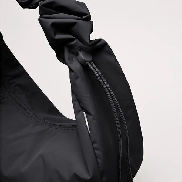 Moon Bag Ruffle Black