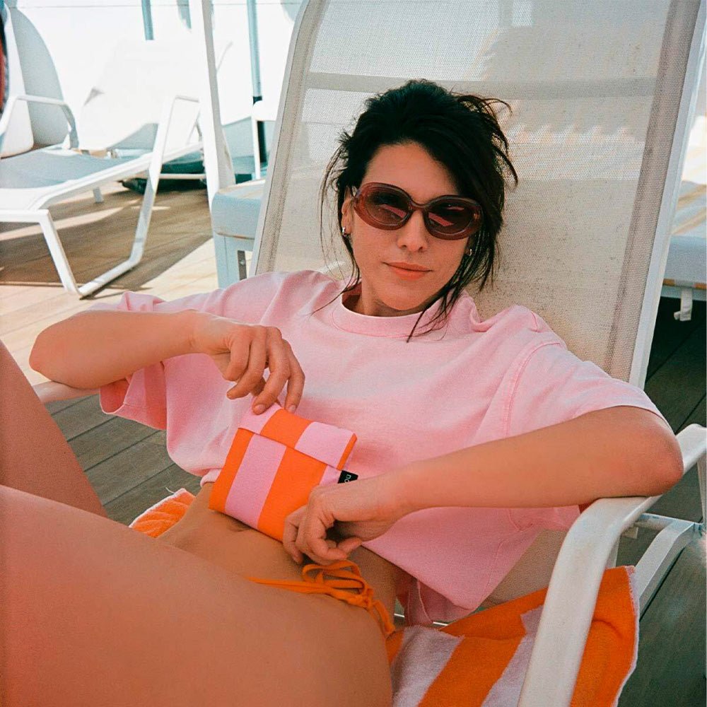 Notabag Orange Pink Stripes