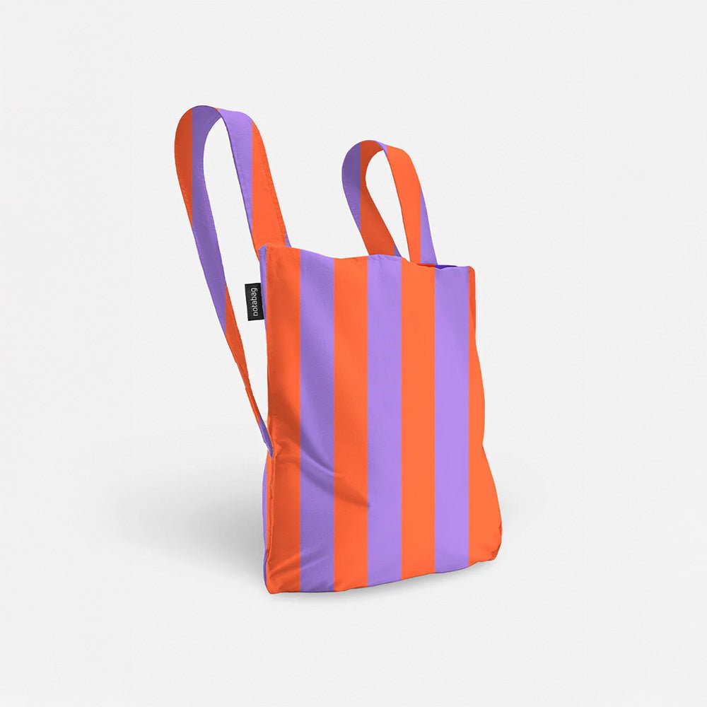 Notabag Red Purple Stripes