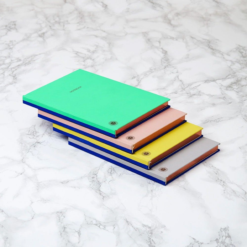 Cuaderno Planificador Doble Cara Amarillo/Azul