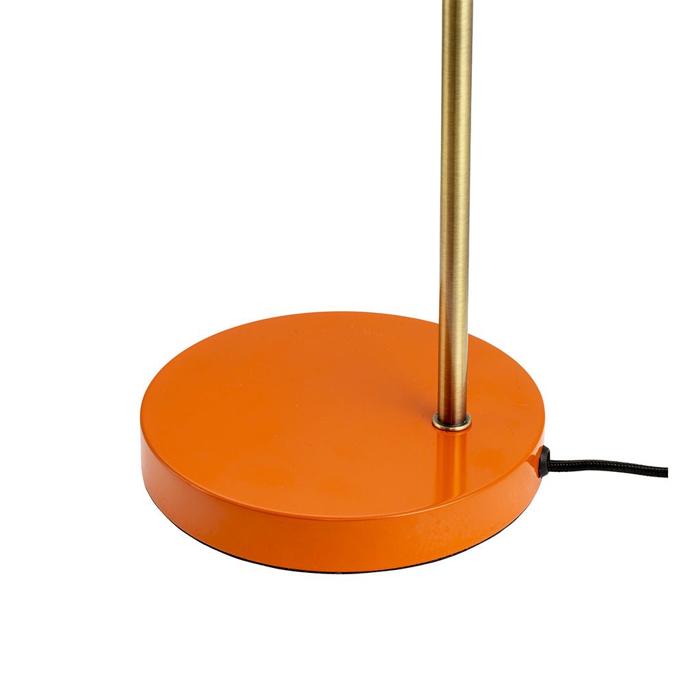 Lámpara de Mesa Ocean Naranja Latón