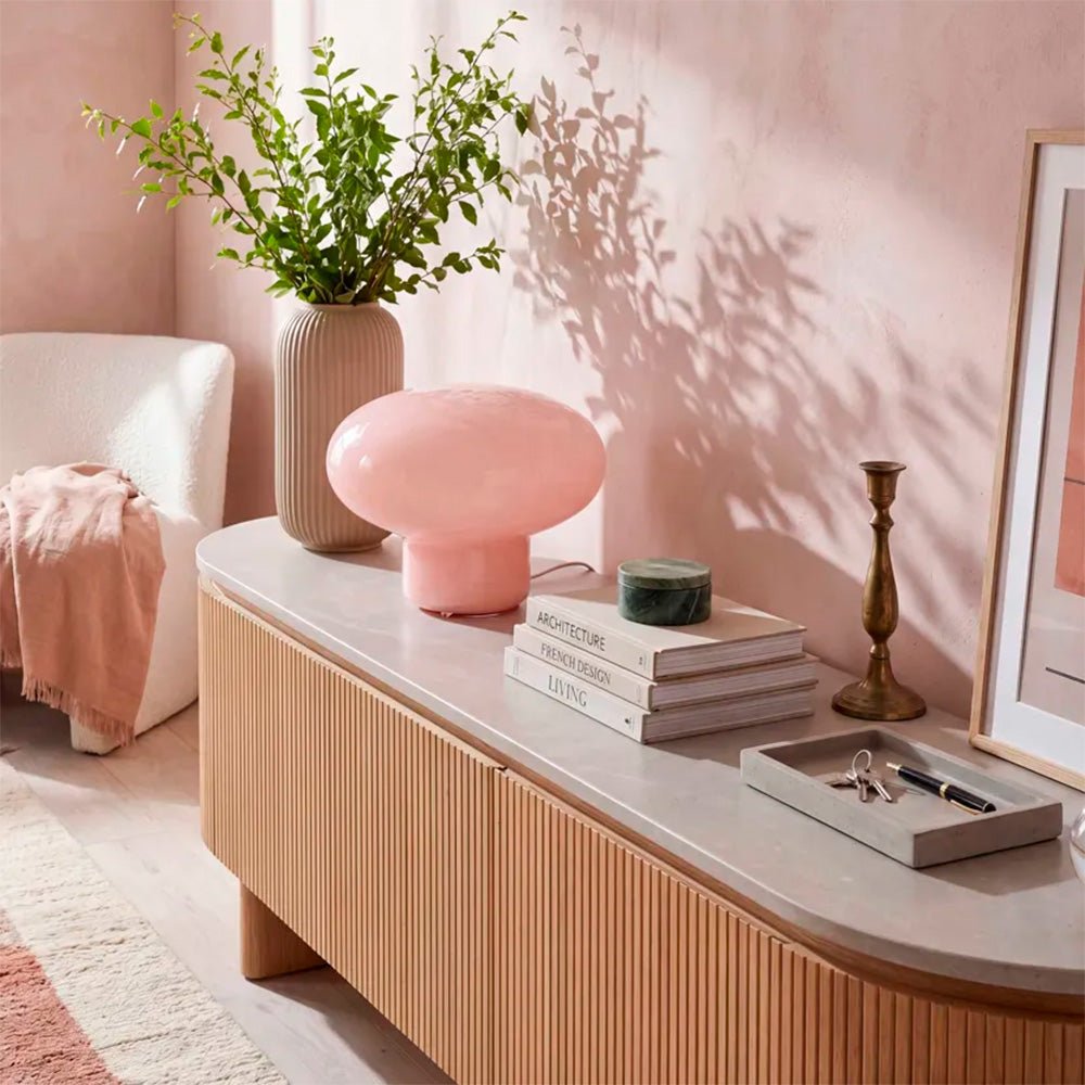 Lámpara de Pared XXL Pop Ovalie - Rosa