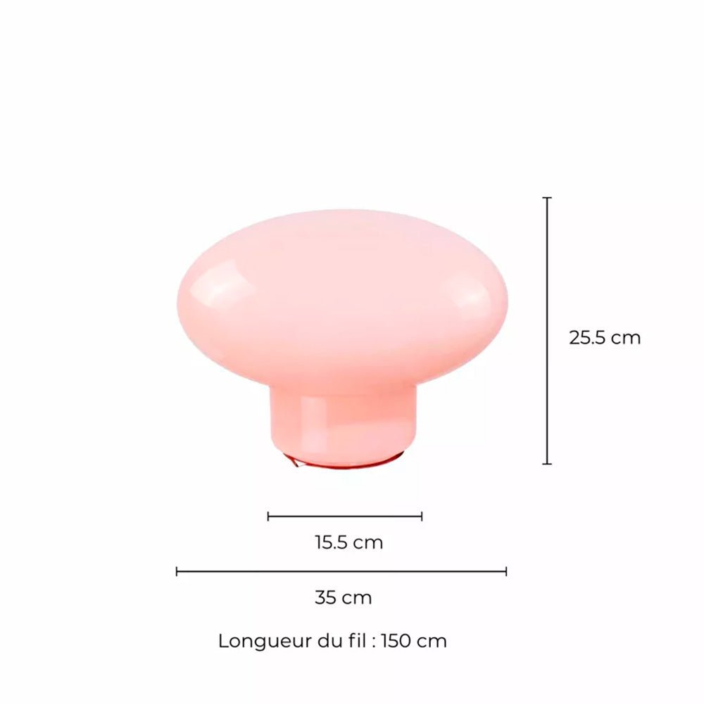 Applique murale XXL Pop Ovalie - Rose