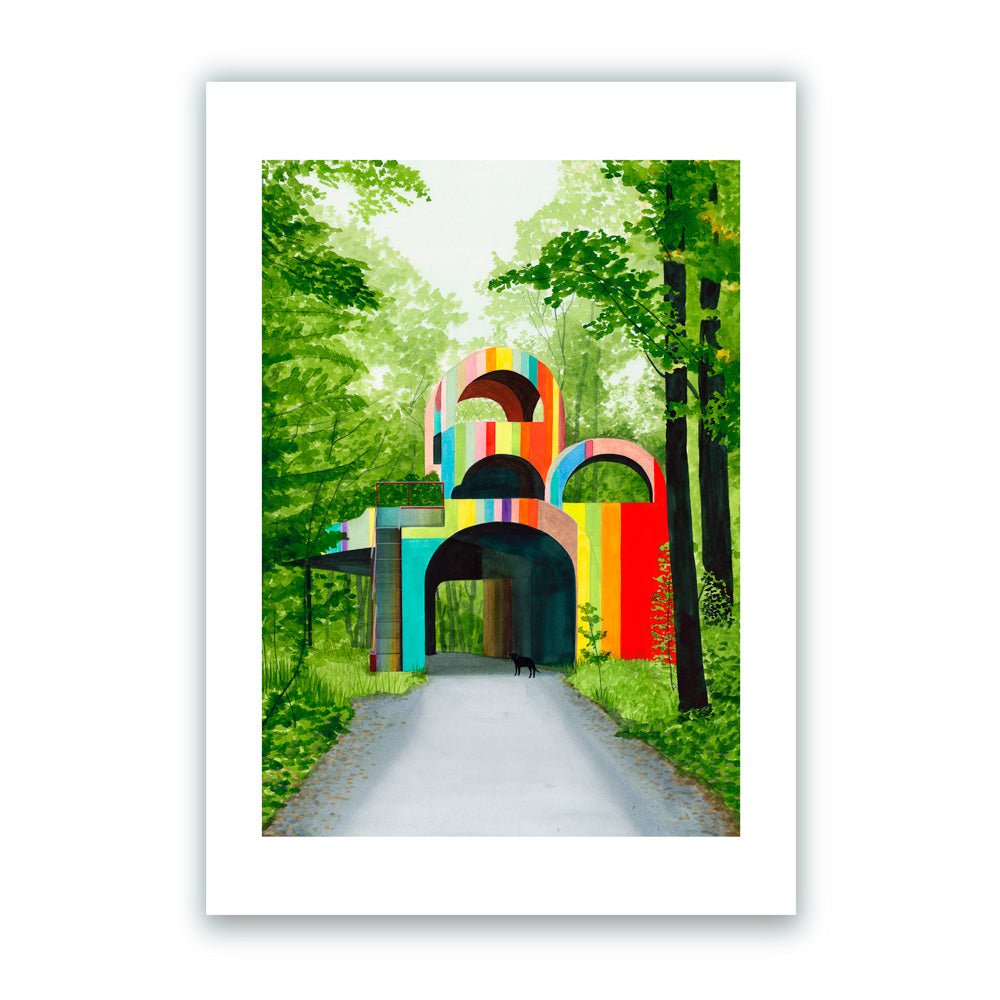 Palace Giclée Print A5