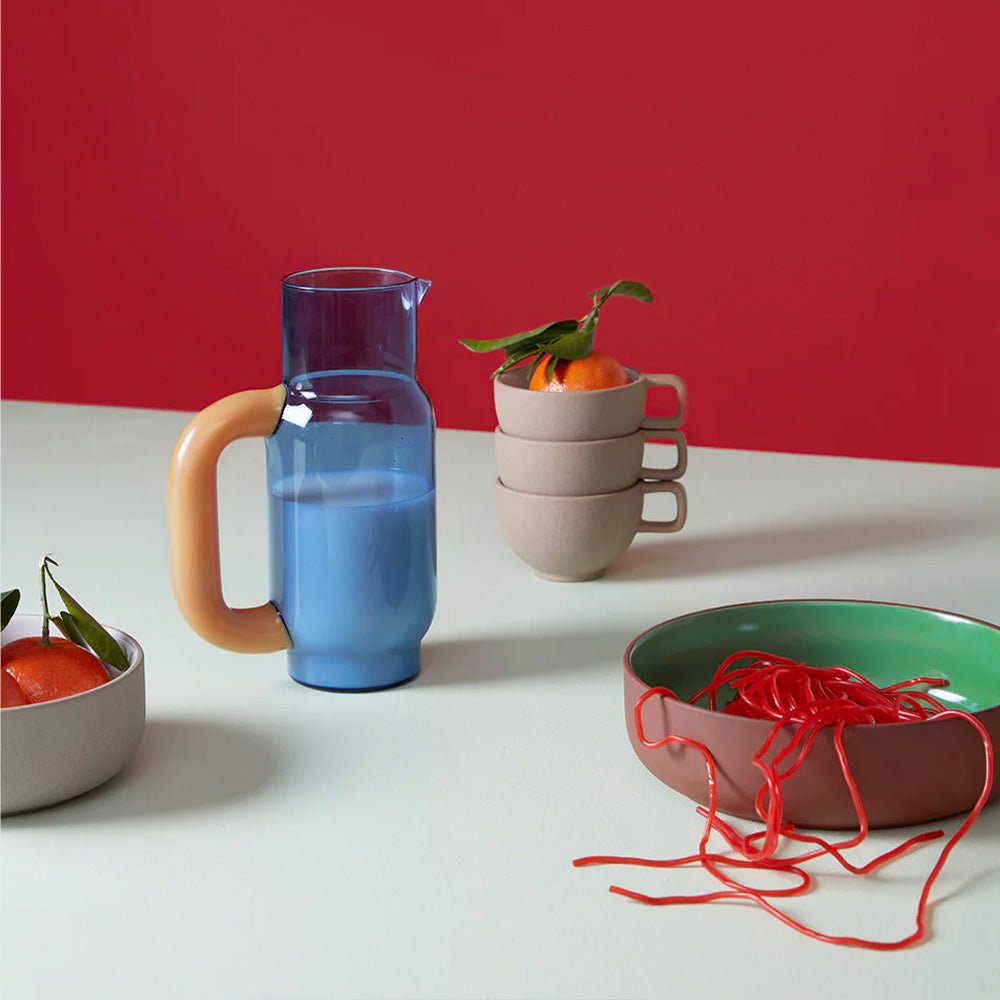 Jarra Pitcher Azul / Ámbar
