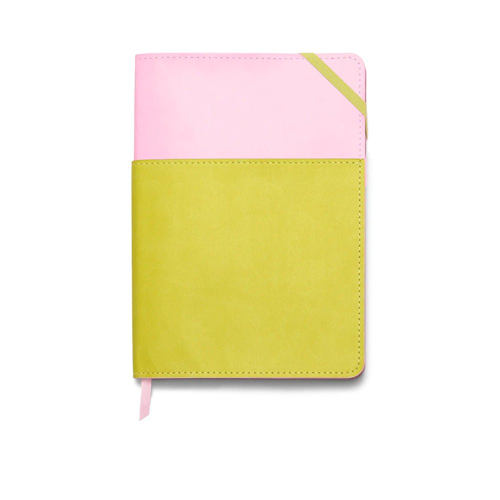 Carnet de poche végan - Lilas et Matcha