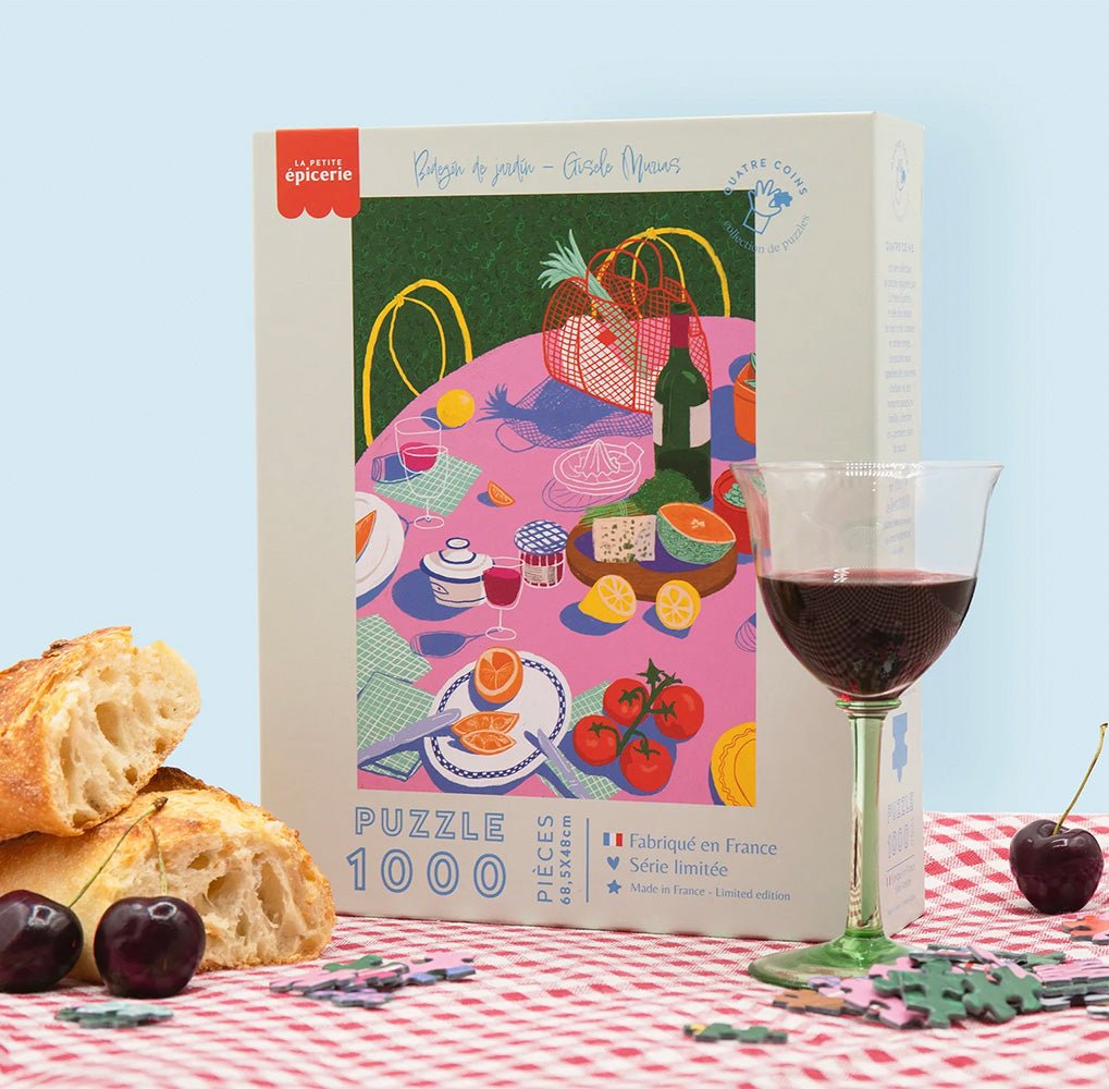 Puzzle Bodegón de Jardín por Gisèle Murias - 1000 Pieces