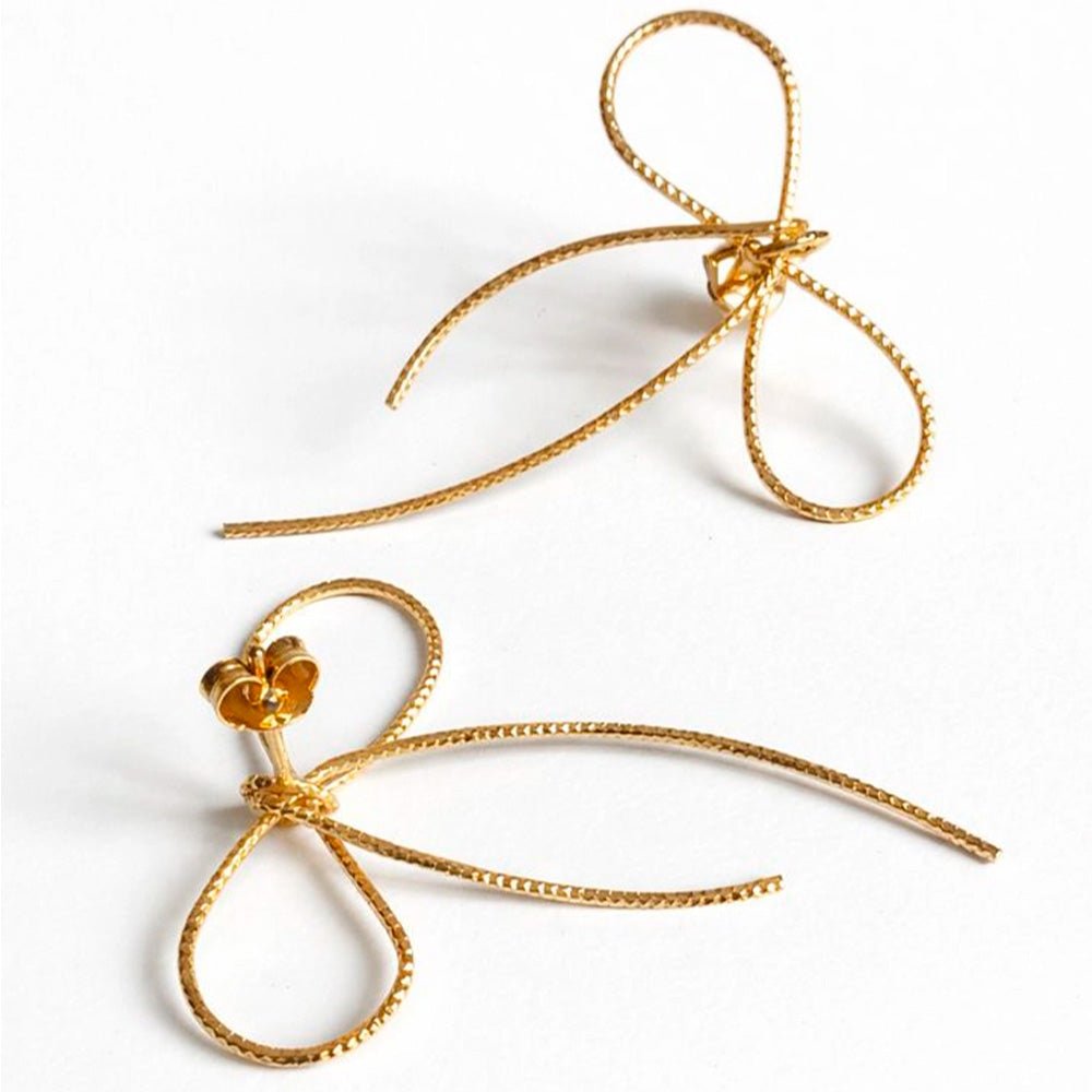 Boucles d'oreilles Petit Nœud N1