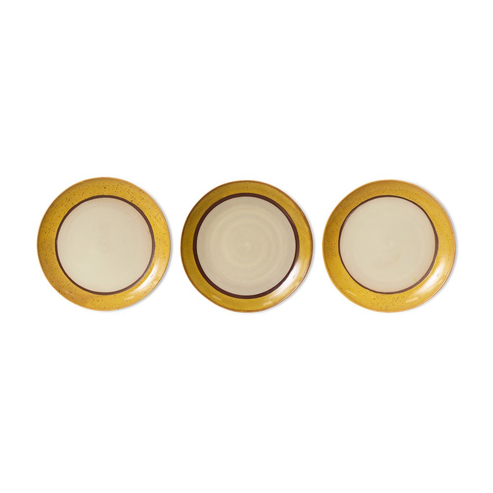 70s Ceramics: Dinner Plate - Coconut
