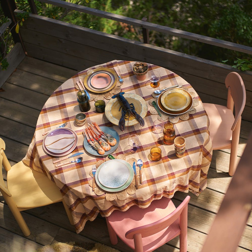 70s Ceramics: Side Plates - Paradise