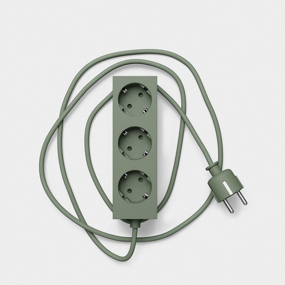 Multiprise Power Beam 2 mètres - Vert mousse