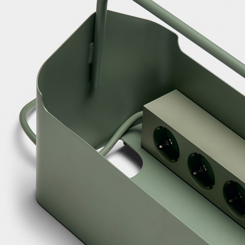 Multiprise Power Beam 2 mètres - Vert mousse