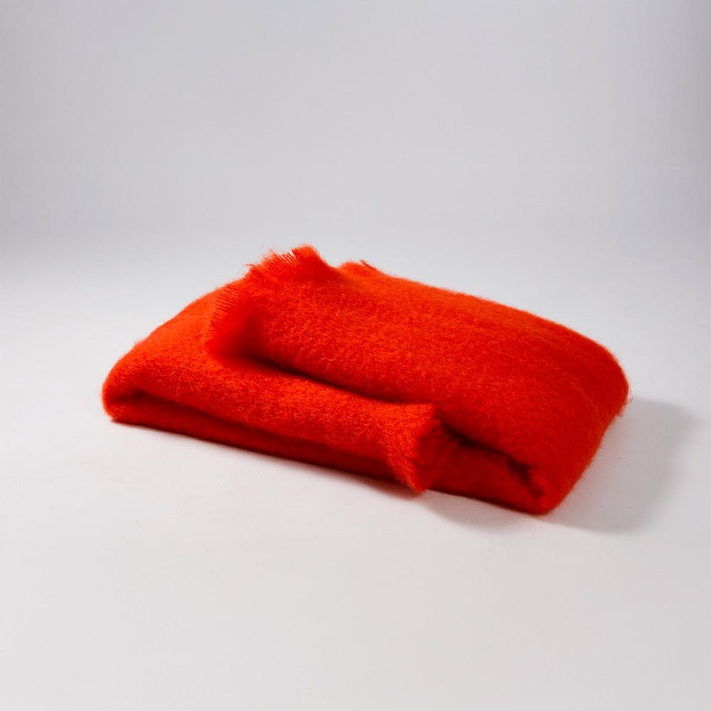 Fular Mohair Rojo Almagre 634 18x170
