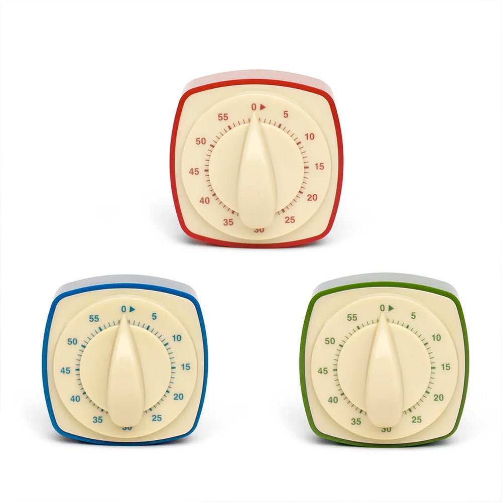 Temporizador de Cocina Retro Azul