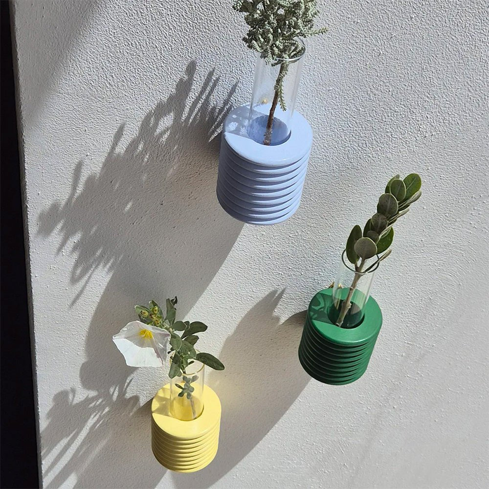 Ribble wall vase - Yellow