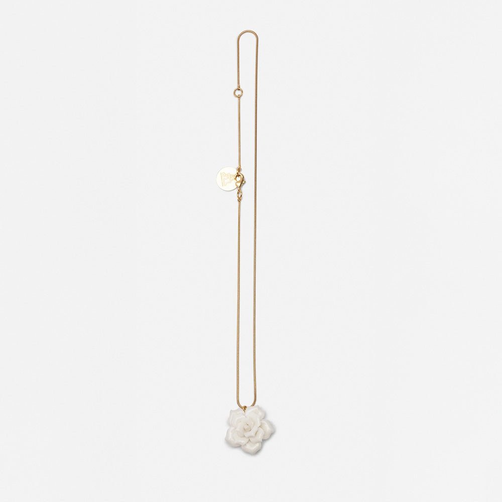 Collar Rose Blanco