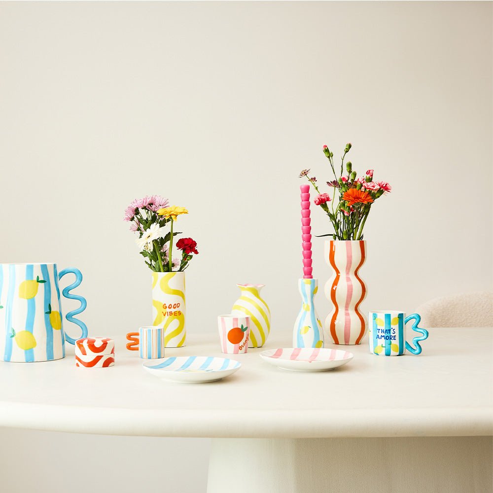 Vase Raquelita - Rayas Bailarinas