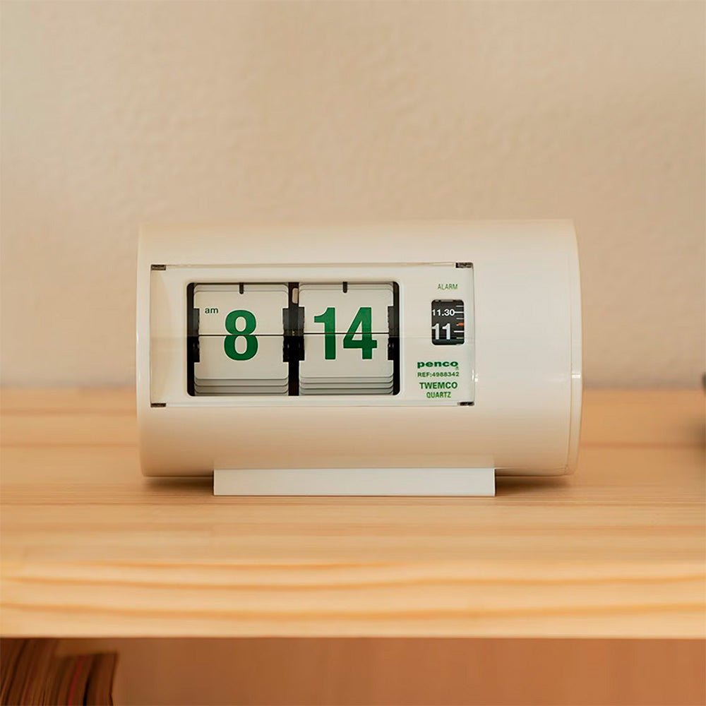 Horloge de Bureau Blanche