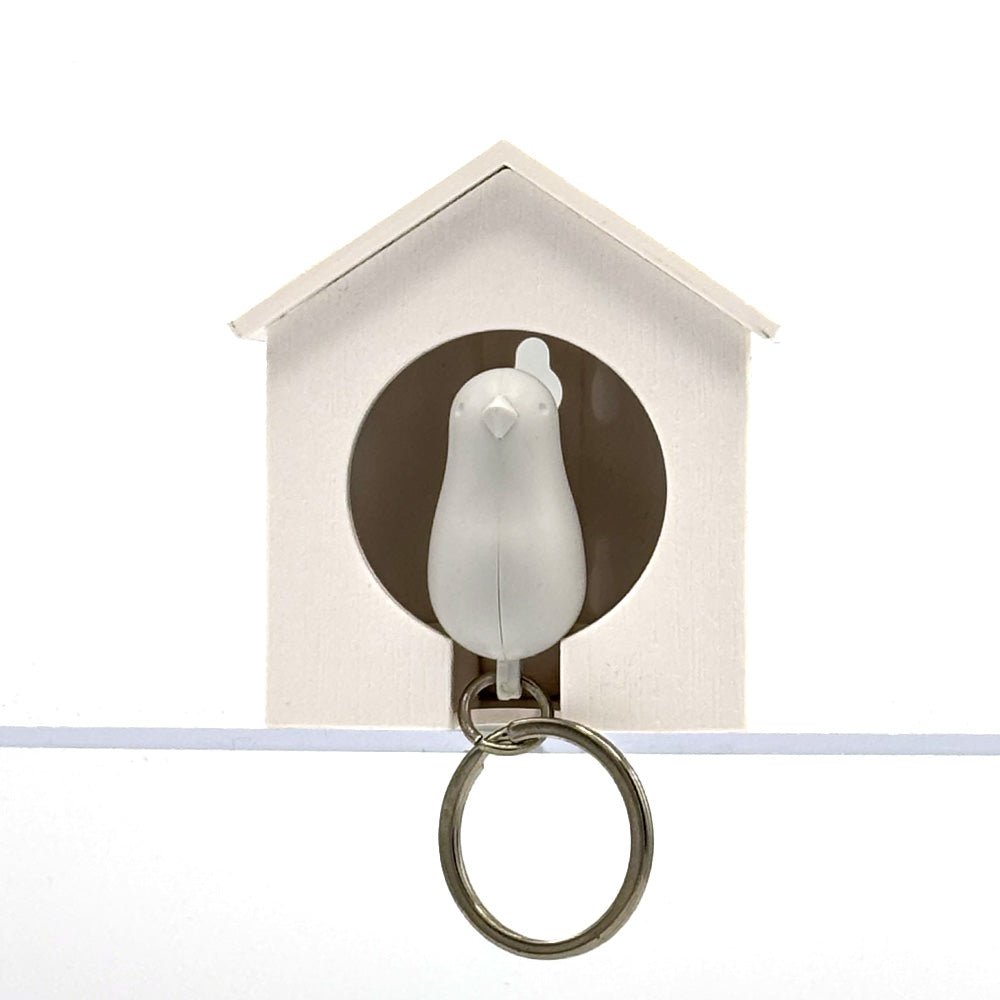 Sparrow Keyring White - White