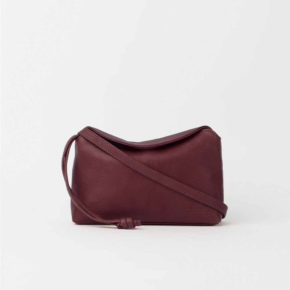 Sienna Mini Bag Soft Grain Leather Dark Cherry