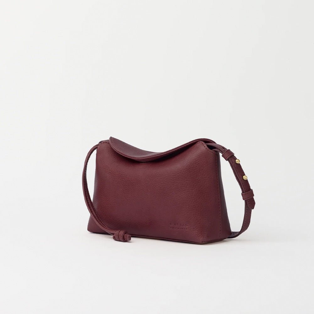 Sienna Mini Bag Soft Grain Leather Dark Cherry