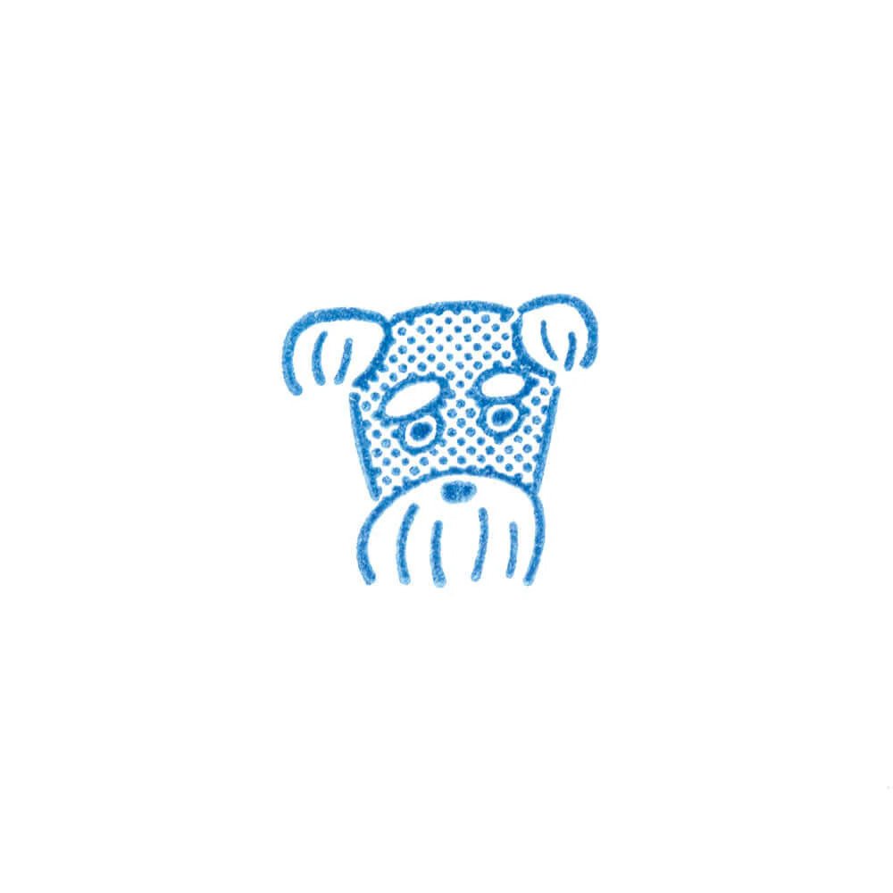 Tampon KORI JIRUSHI Petit Schnauzer
