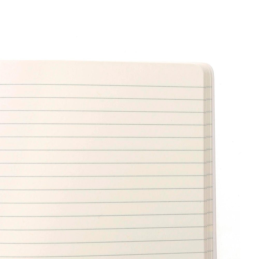 Soft PP Notebook A5 Ruled Navy