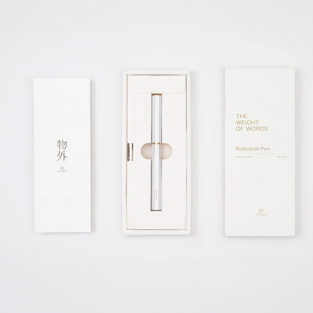Bolígrafo Roller Revolve - Classic Blanco