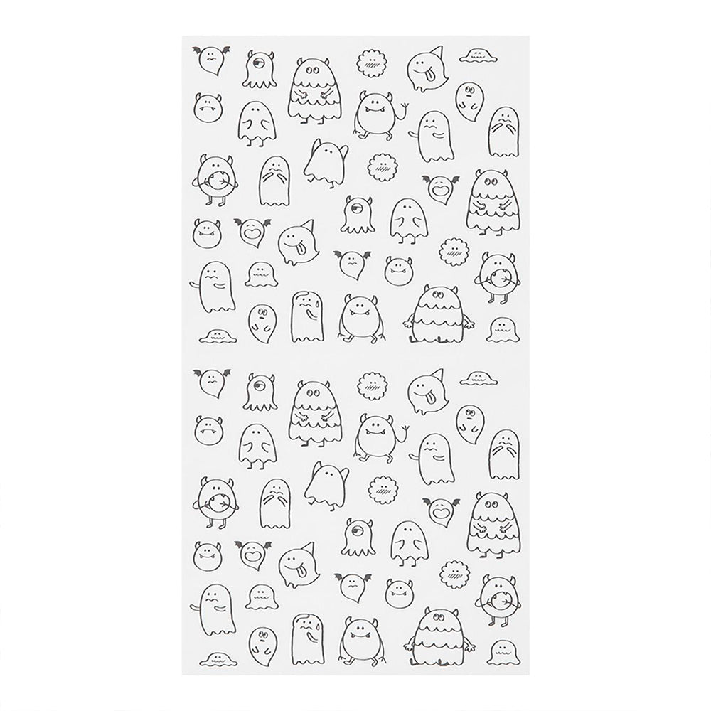 Pegatinas 2591 Chat Monstruos