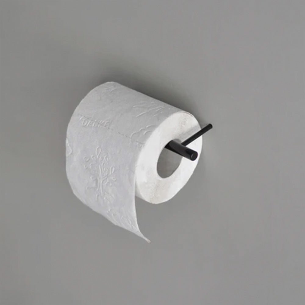 Toilet Paper Holder Jet Black