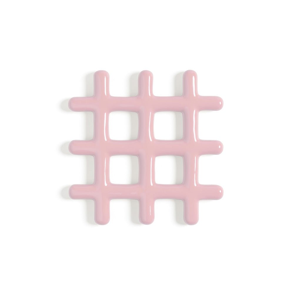 Trivet Grid Pink