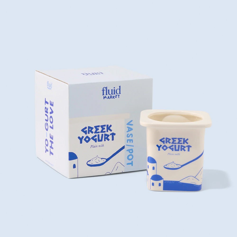 Vase à yaourt grec