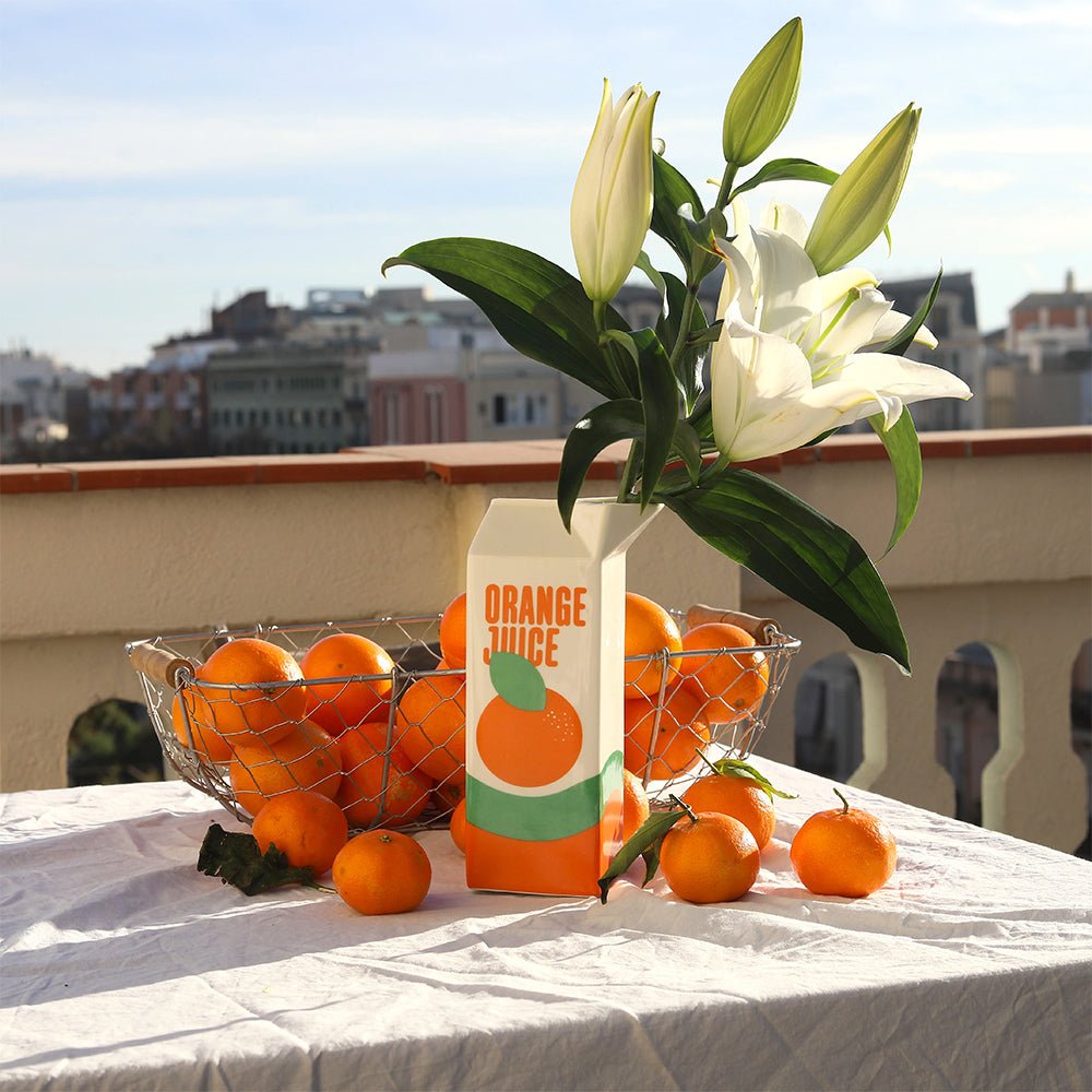 Jarrón Zumo de Naranja
