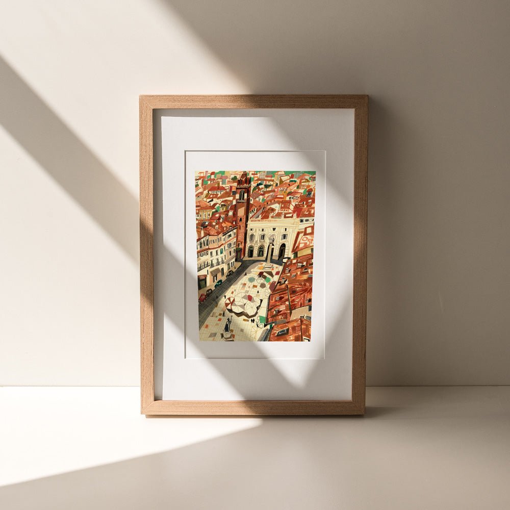 Verona City View Impresión Giclée